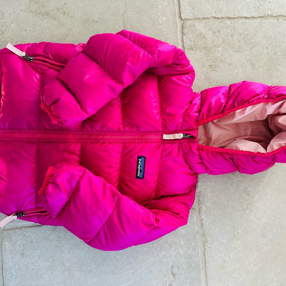 Patagonia Pink Puffer Jacket